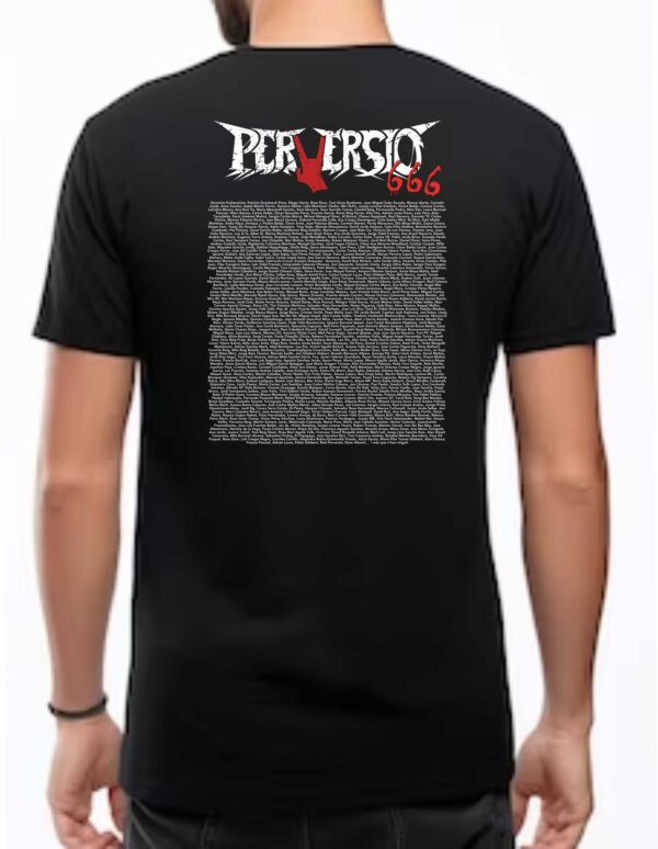 Perversio 666 camiseta - Imagen 3